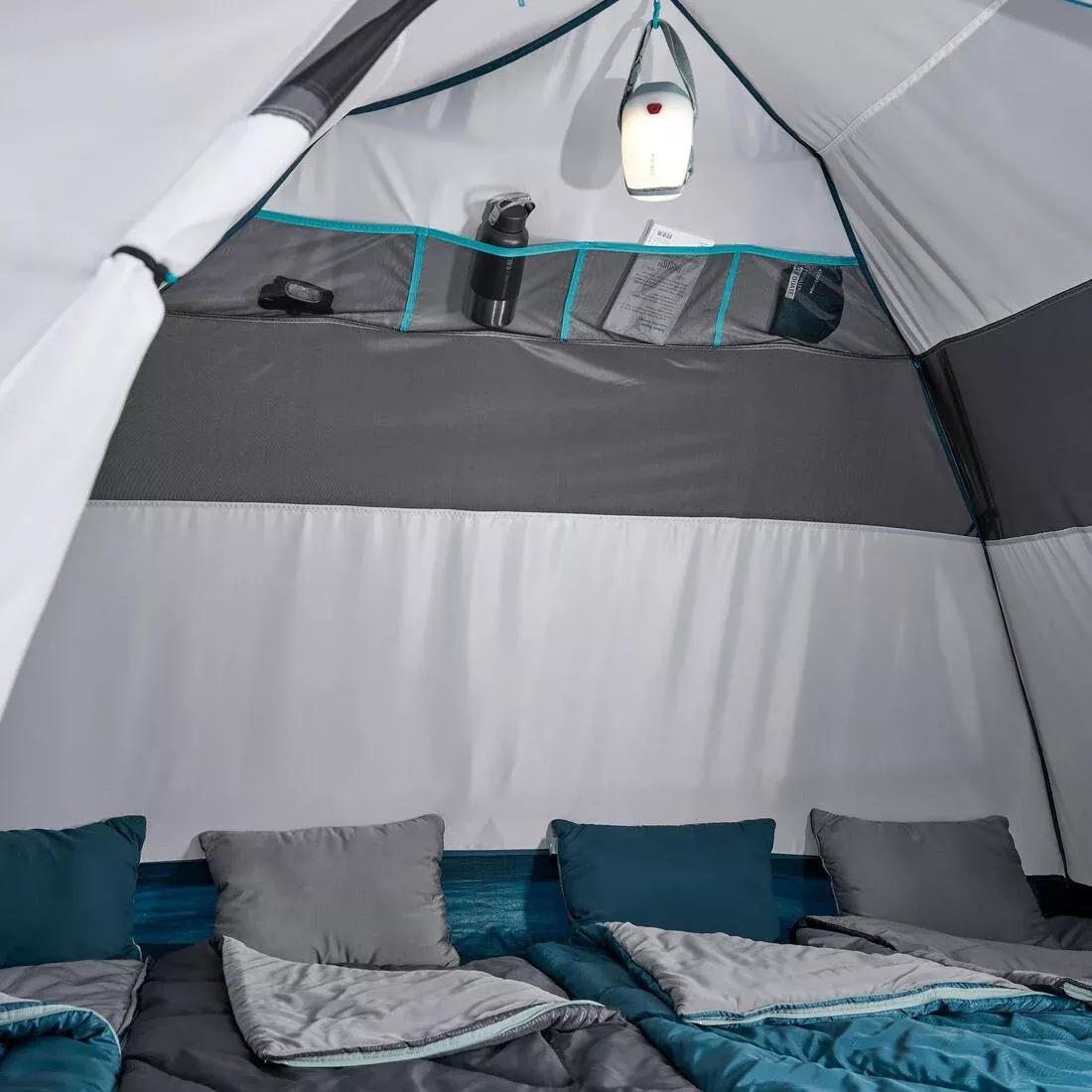4 Man Tent - Mh100, Grey, No Color, large image number 11