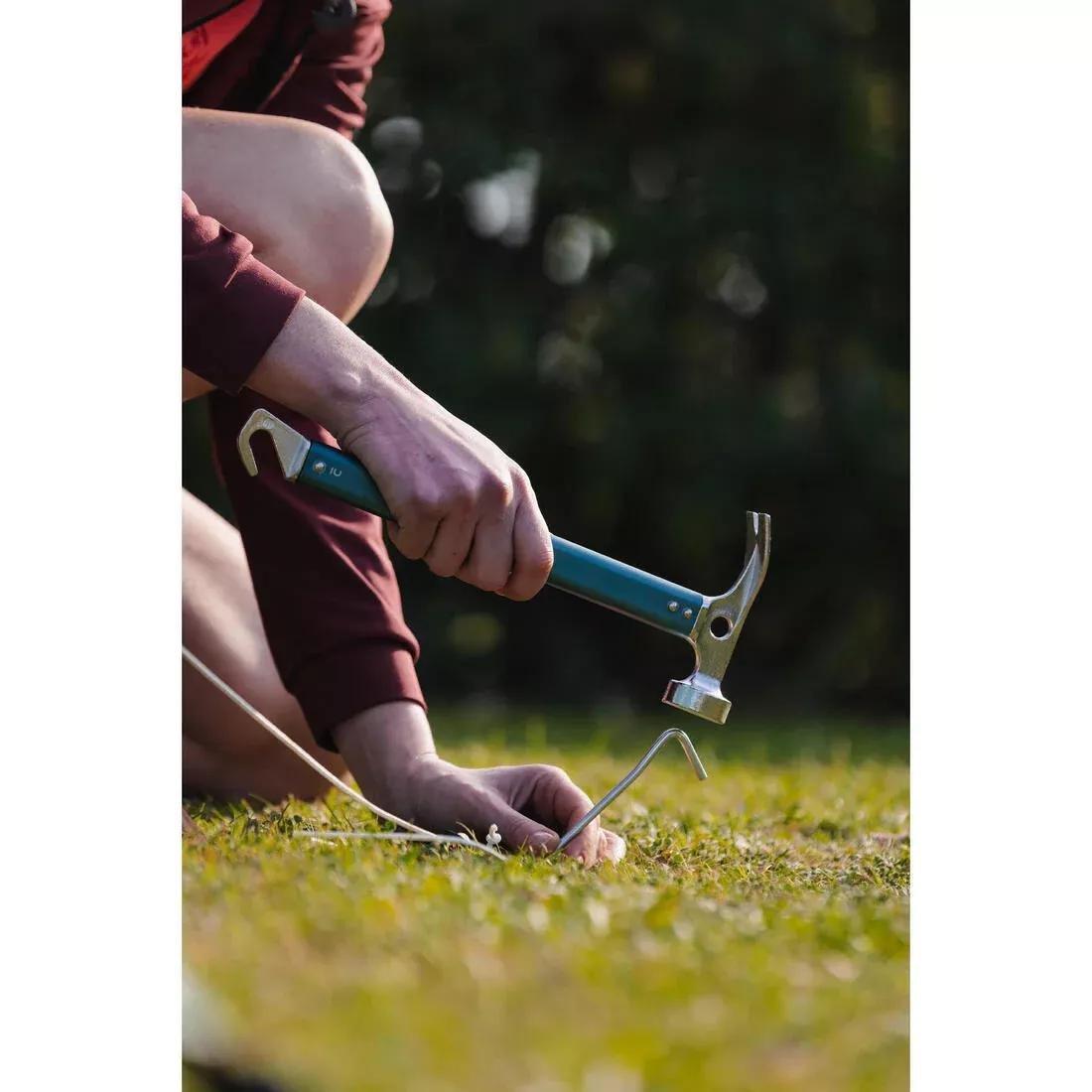 TEAL BLUE Hard ground camping mallet, No Color, medium