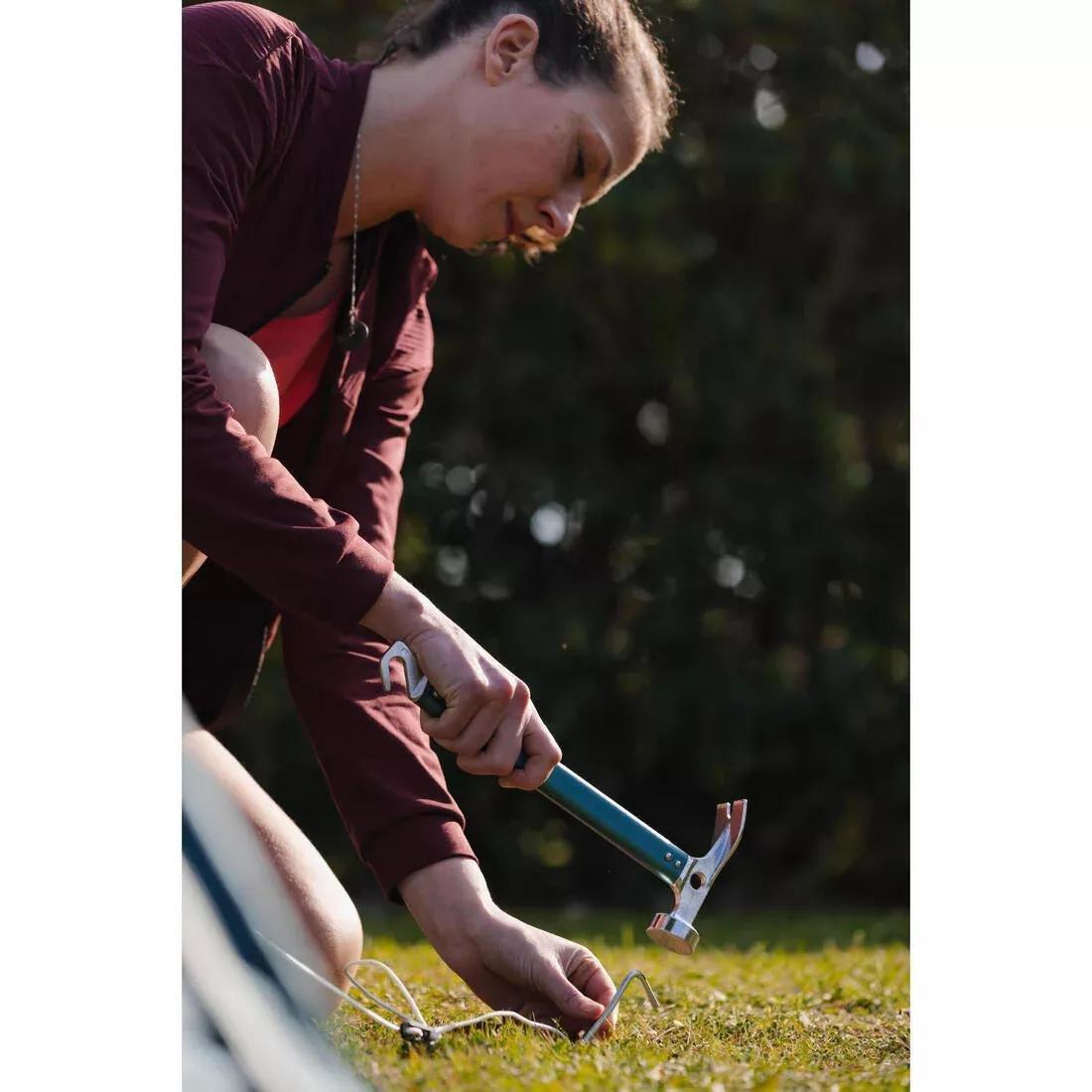 TEAL BLUE Hard ground camping mallet, No Color, large image number 2