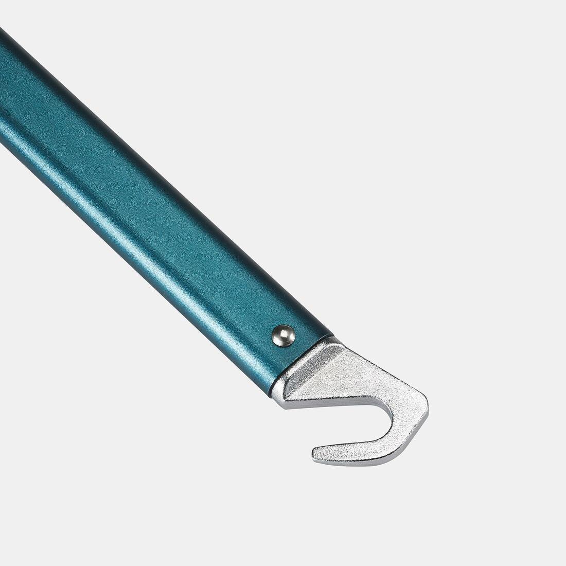 TEAL BLUE Hard ground camping mallet, No Color, large image number 4