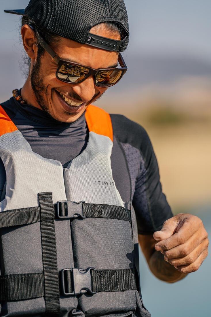 Unisex Accessories BA 50N+, Gris/Orange, No Color, large image number 6