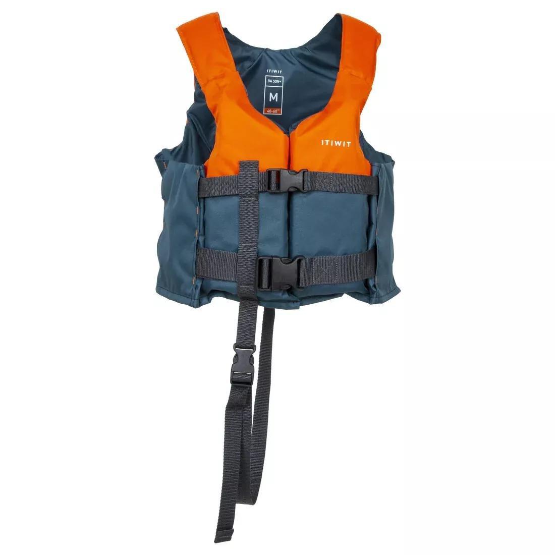Ba 50N+ Kayak, Stand-Up-Paddle And Dinghy Buoyancy Aid, Blue, , large image number 2