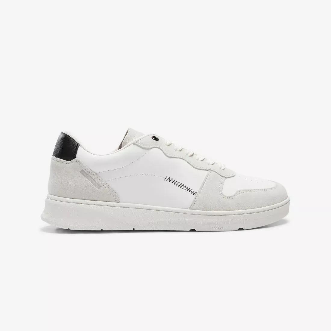 KALENJI--PROTECT LEATHER SHOES MEN WHITE, , large image number 0