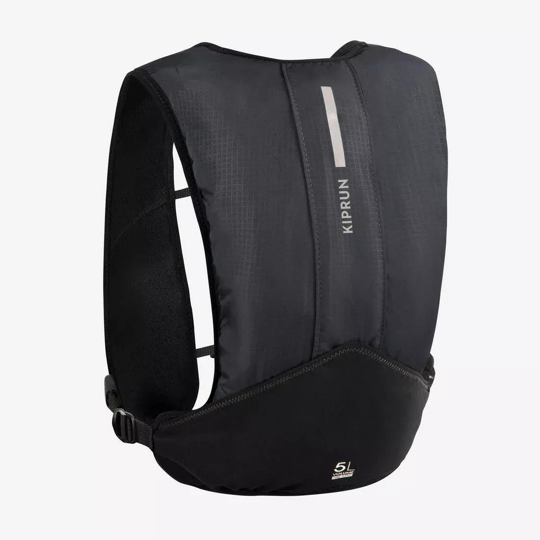 BLACK TRAIL RUNNING HYDRATION BAG 5L - BLACK/BASIC BRONZE, No Color, large image number 0