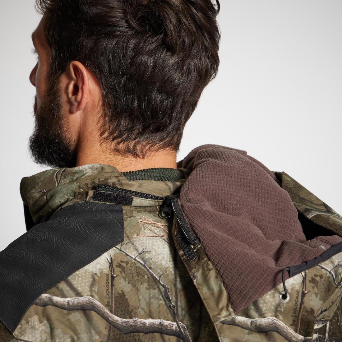 Hunting Silent Waterproof Warm Jacket - Treemetic 500, Multicolour, 5401_000, large image number 10