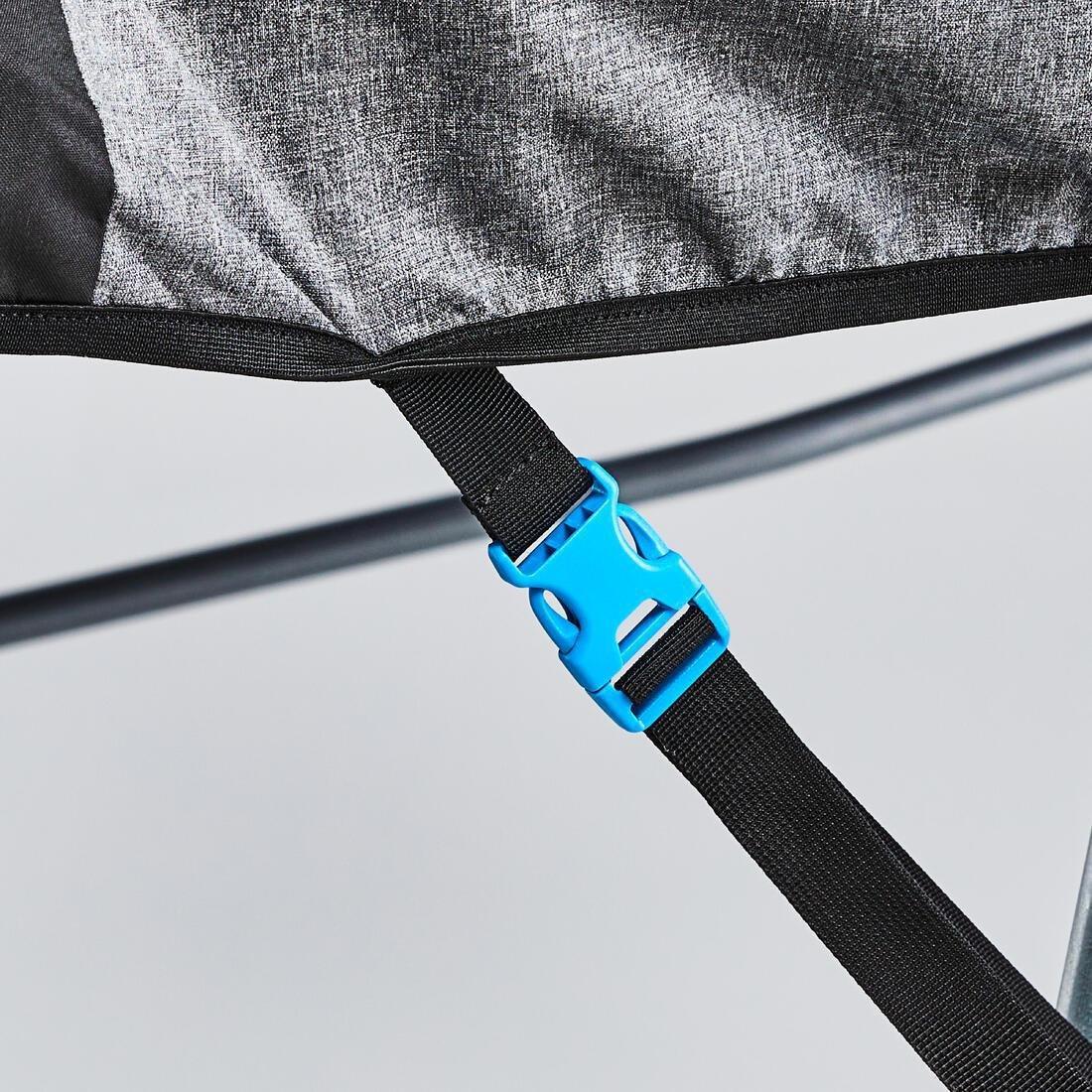 Table Tennis Table Protective Cover For Unfolded Table, Grey, No Color, large image number 6