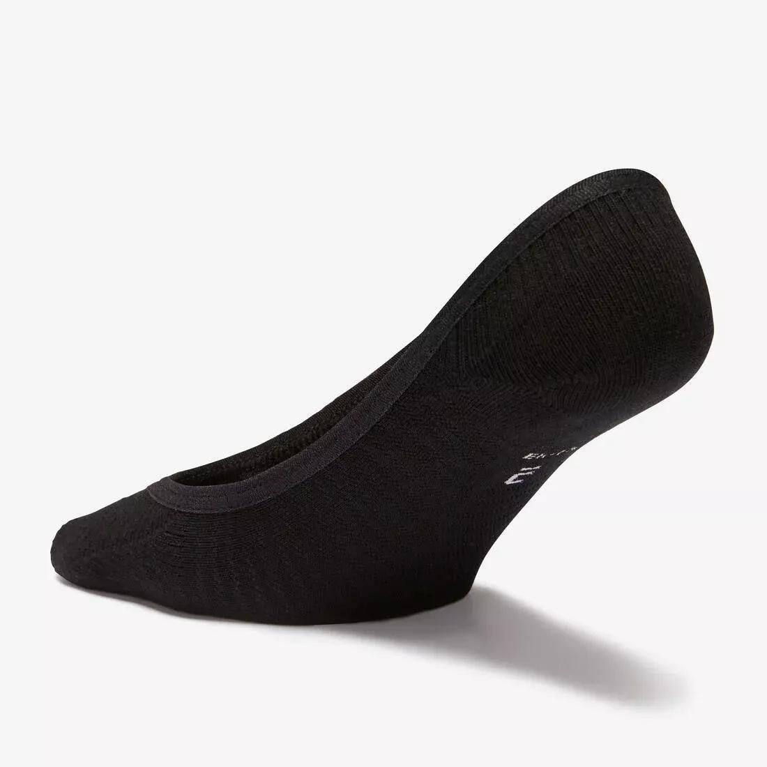 Unisex Low Ballerina Socks - Deocell Tech Urban Walk Pack Of 2 Pairs, Black, , large image number 3