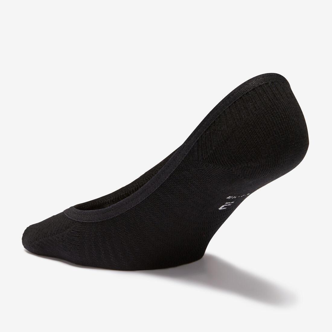 Unisex Low Ballerina Socks - Deocell Tech Urban Walk Pack Of 2 Pairs, Black, , large image number 12