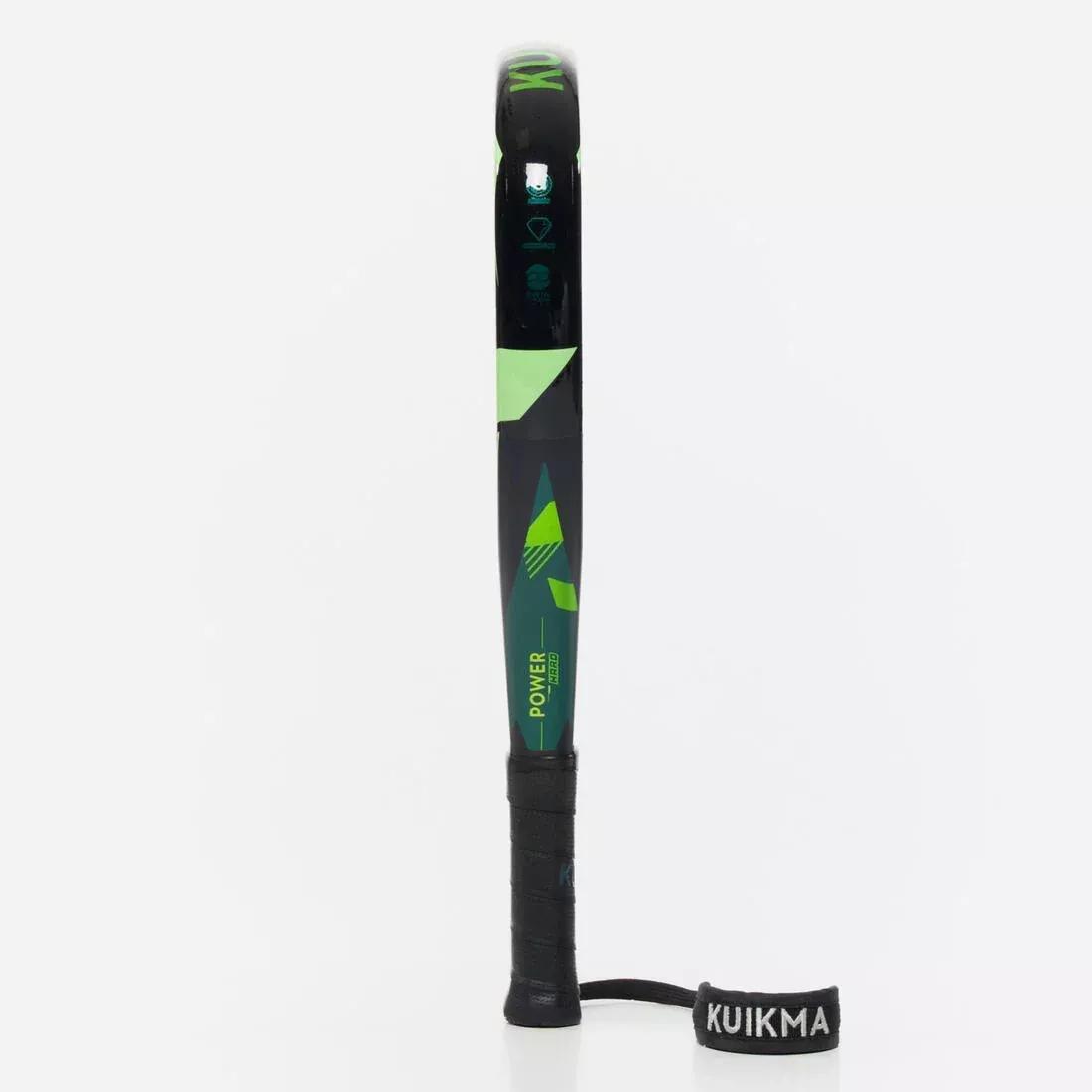 Adult Padel Racket - Pr 990 Power Hard, Black/Green, No Color, large image number 4