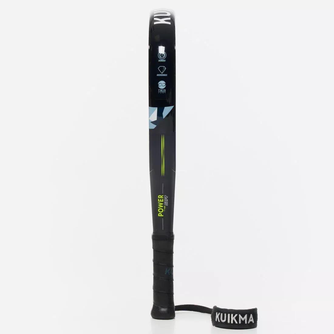 KUIKMA - Unisex Padel Racket - Pr 990 Power Soft, Black