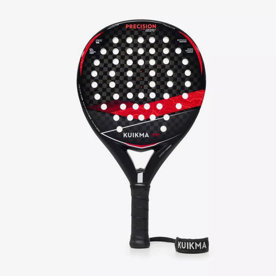 Adult Padel Racket - PR990 Precision Soft, Black, 5401_000, large image number 0