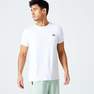 DOMYOS - Men Fitness Breathable Essential T-Shirt, Green