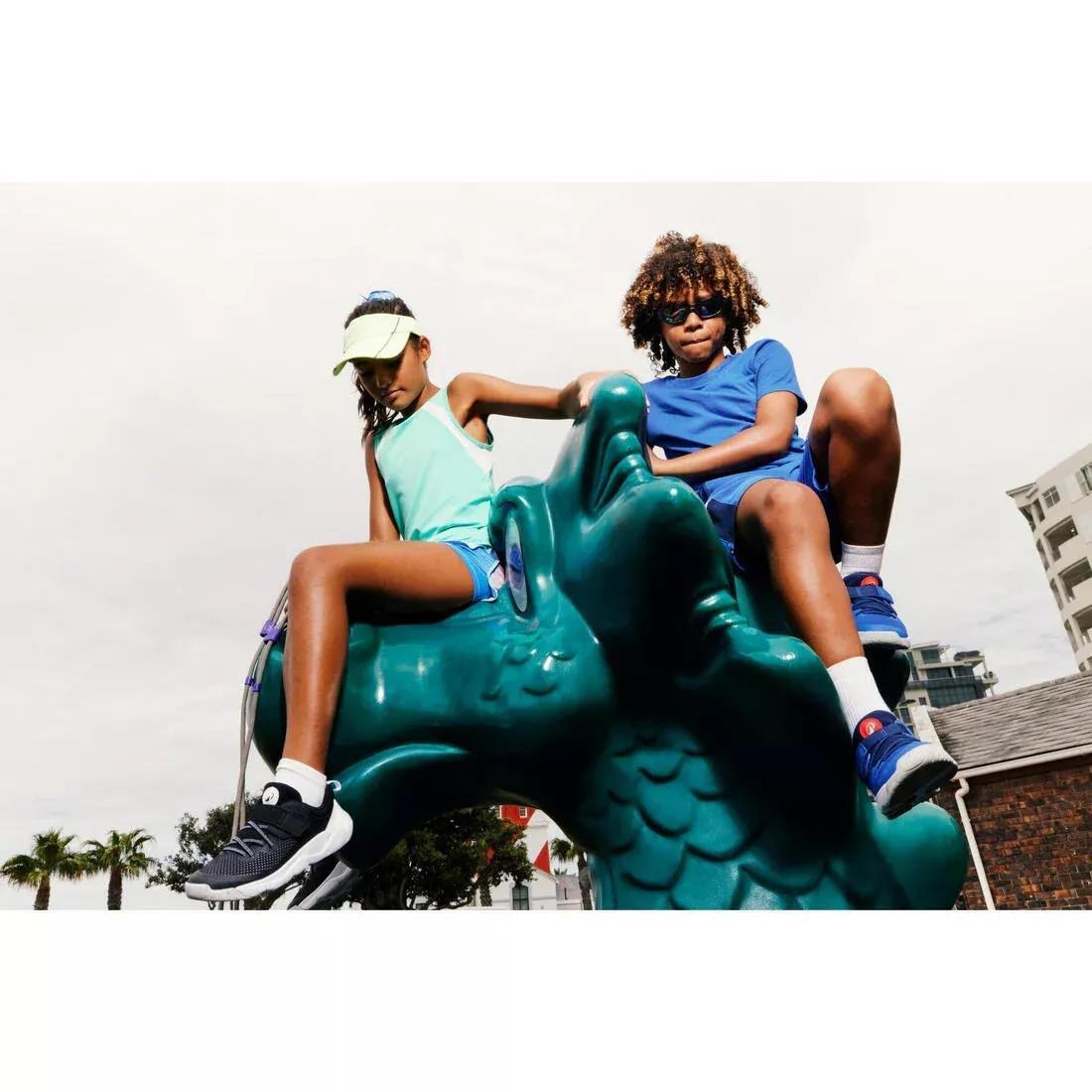 Kids Unisex Cotton Multisport T-Shirt, Red, No Color, large image number 9