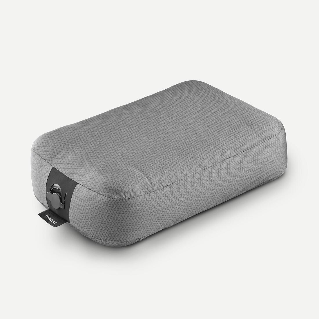 Inflatable Trekking Pillow - Mt500, Grey, , medium