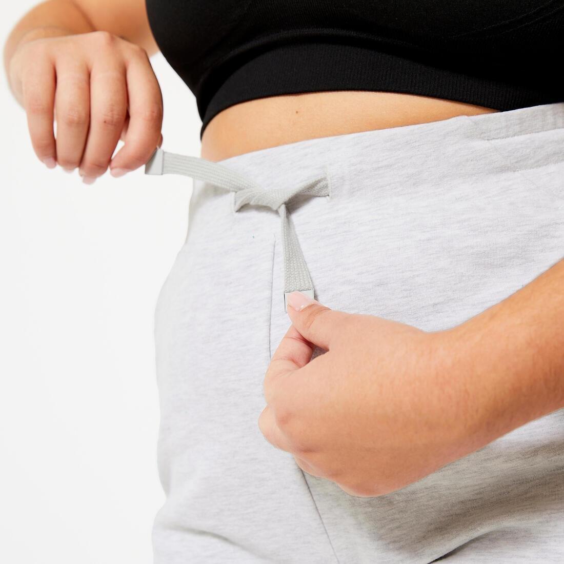 Women Fitness Shorts - 520, Grey, No Color, large image number 2