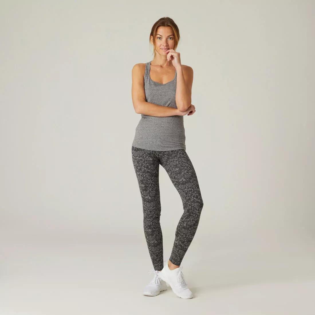 Women Leggings 500 Slim, No Color, large image number 14