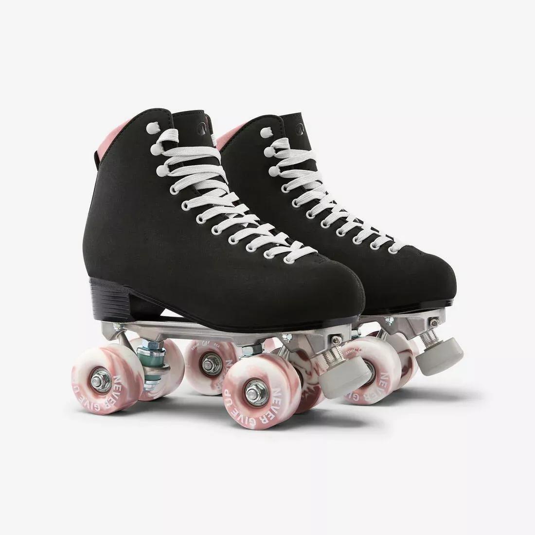 Quad Roller Skates Dancing D500 - Black, No Color, medium