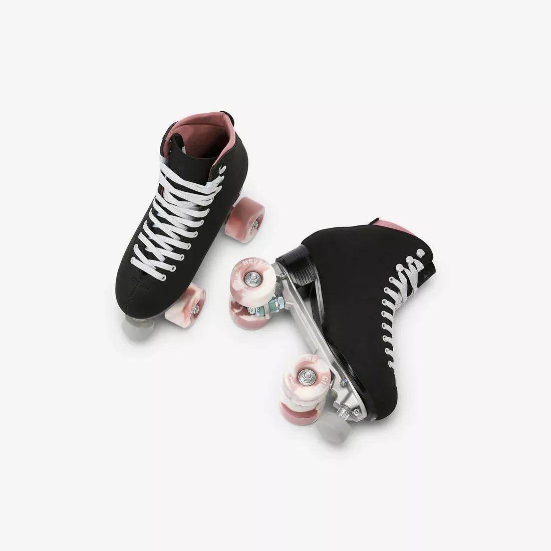 Quad Roller Skates Dancing D500 - Black, No Color, large image number 3