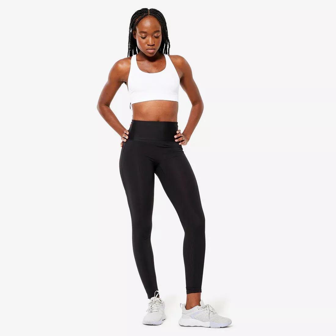 women First Sport Crop Top Moderate Support, White, , large image number 9