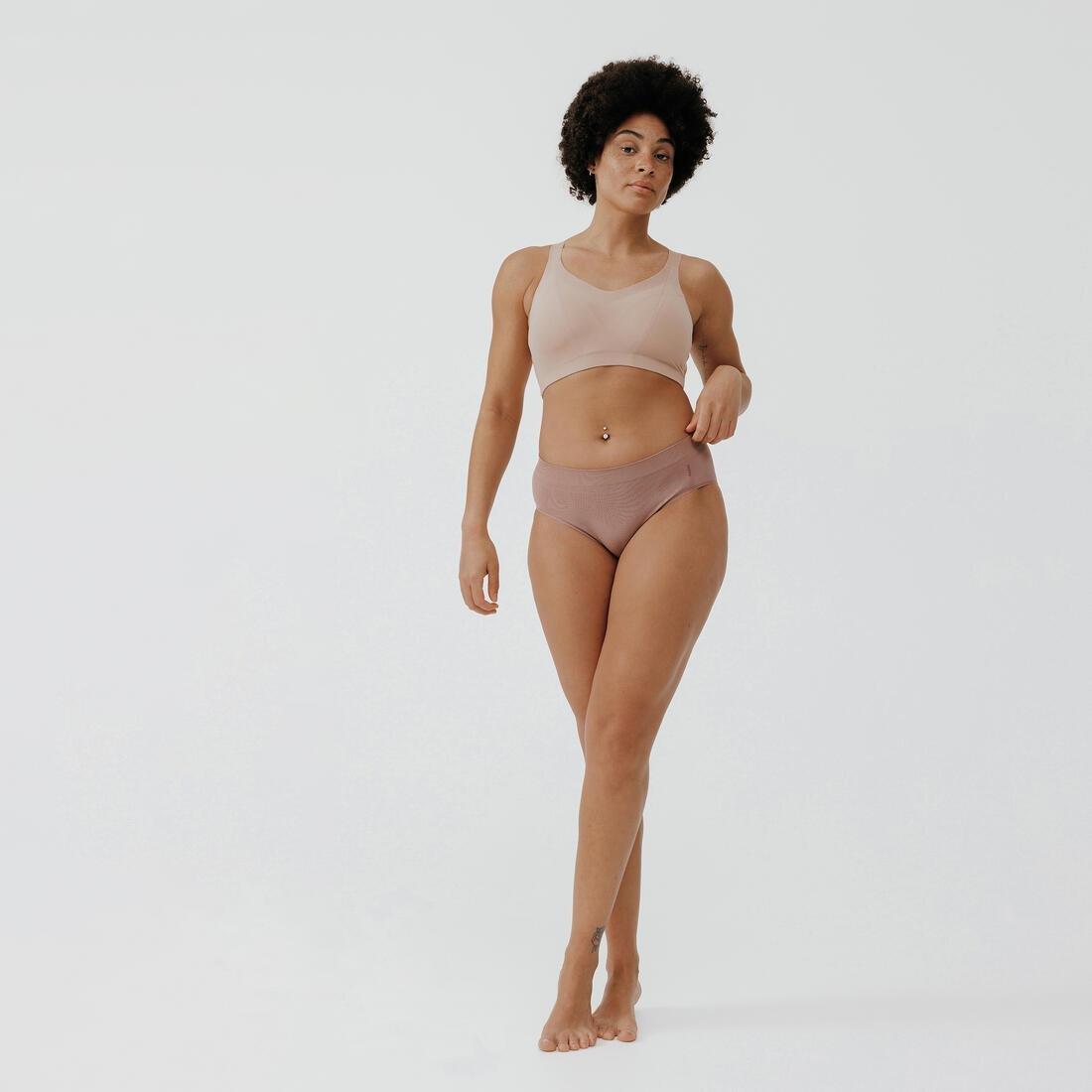 Women Seamless Briefs, Pink, , large image number 8