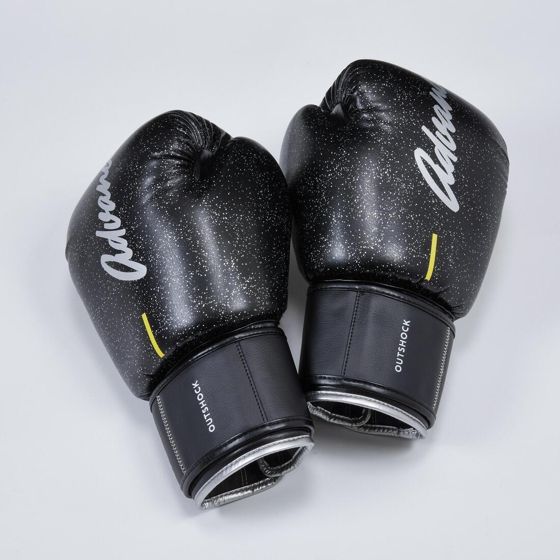 Unisex Accessories Kick/Thai Gloves, Black, , medium