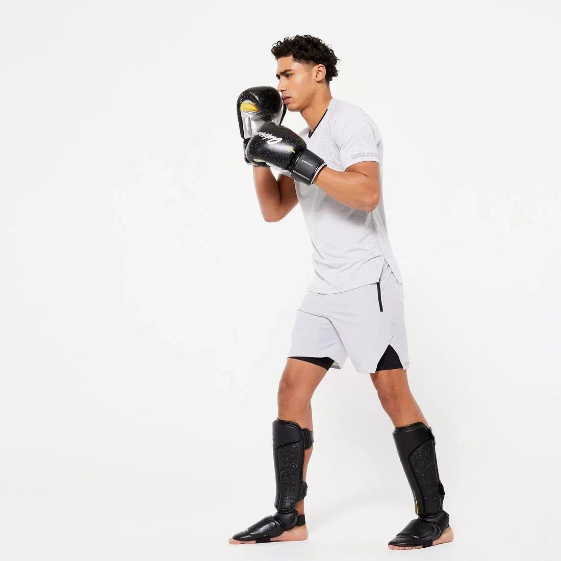 Unisex Accessories Kick/Thai Gloves, Black, No Color, large image number 4