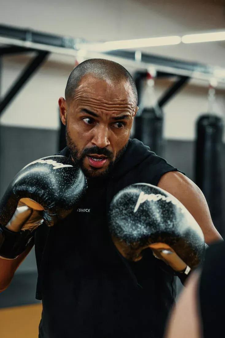 Unisex Accessories Kick/Thai Gloves, Black, No Color, medium