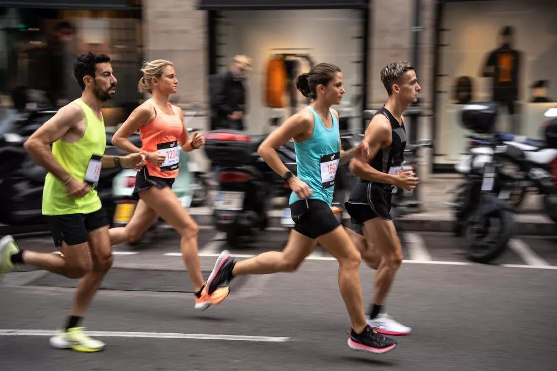 Women 2 In 1 Running Shorts, Black, No Color, large image number 8