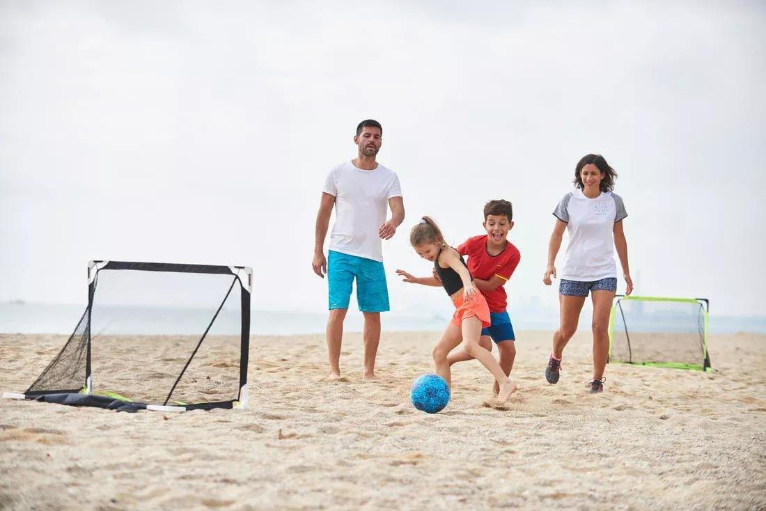 KIPSTA NG140S Goals, Turquoise/Blue/Red, No Color, large image number 5