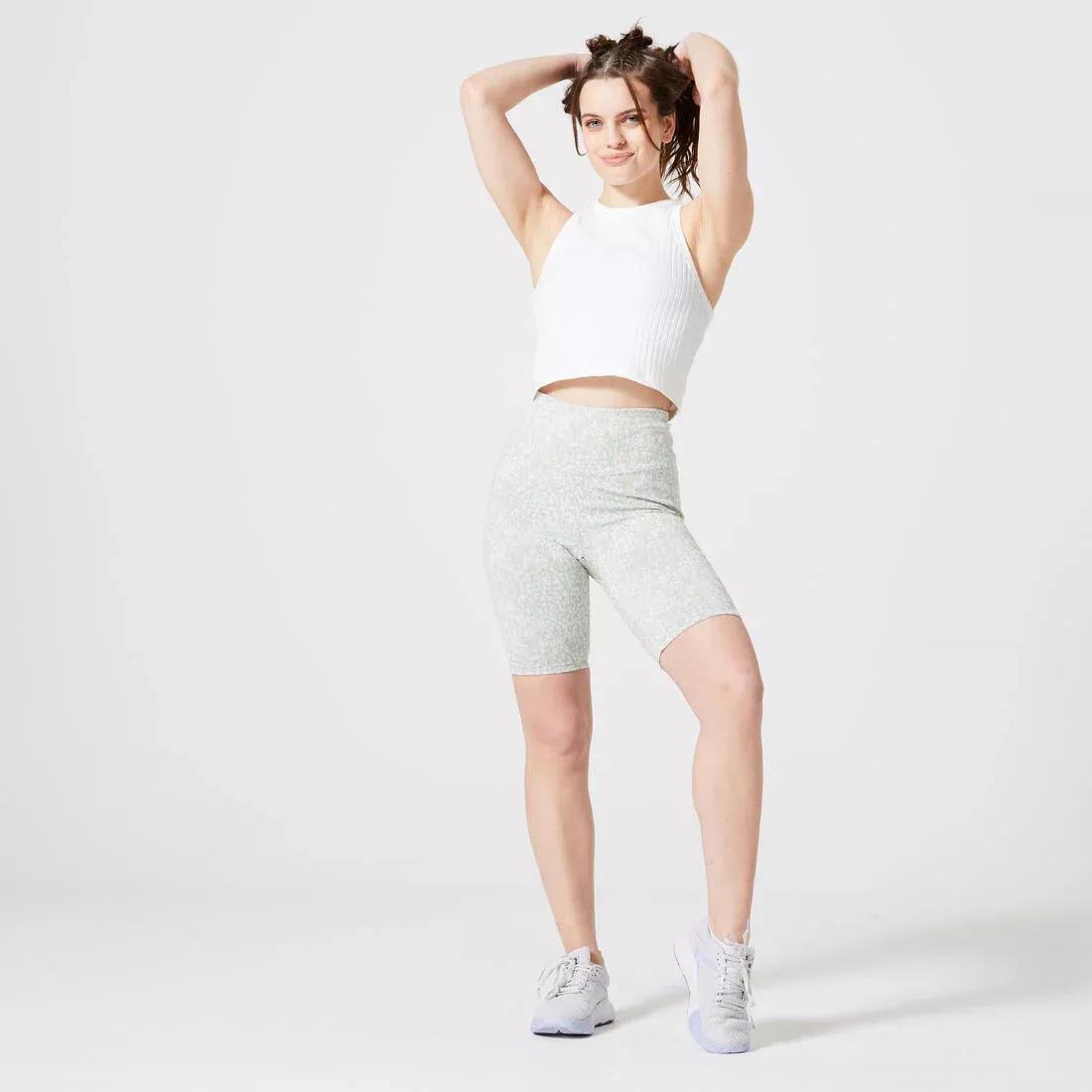 Women Cropped Tank Top, White, No Color, large image number 11