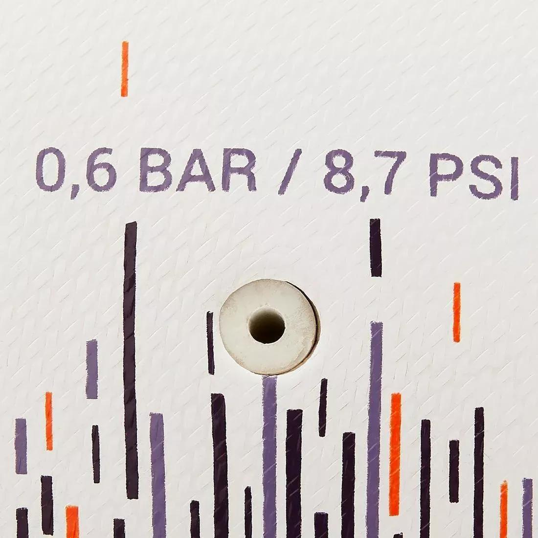 ULTRA WHITE Size 4 Futsal Ball (63 cm Perimeter) - Red/White, No Color, large image number 12