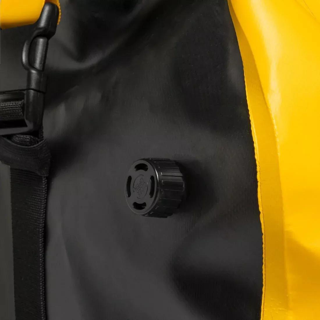Waterproof Duffle Bag - Travel Bag 80 L Yellow, Yellow, No Color, large image number 6