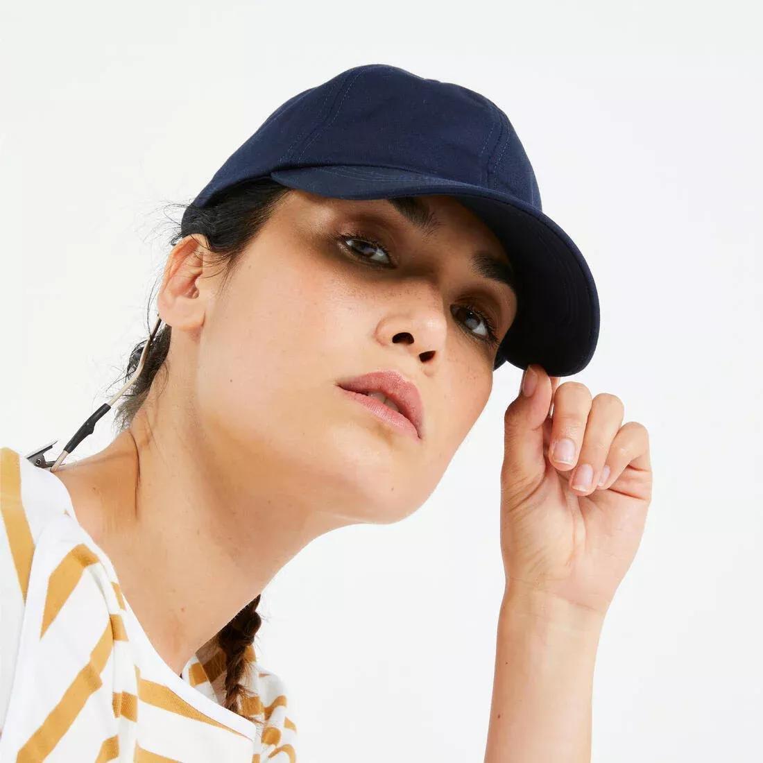 LINEN BEIGE Adults' Sailing Boat Cap 100 cotton, No Color, large image number 6