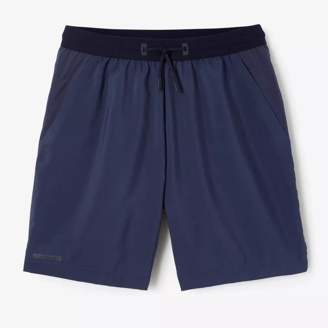 Men Running Breathable Shorts - Dry+, Blue, No Color, medium