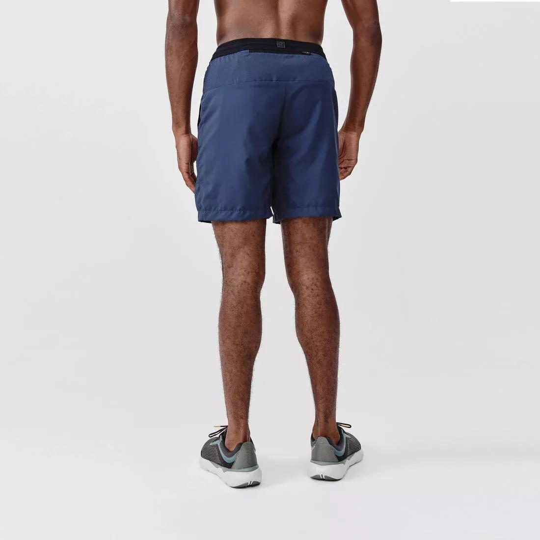 Men Running Breathable Shorts - Dry+, Blue, No Color, large image number 12
