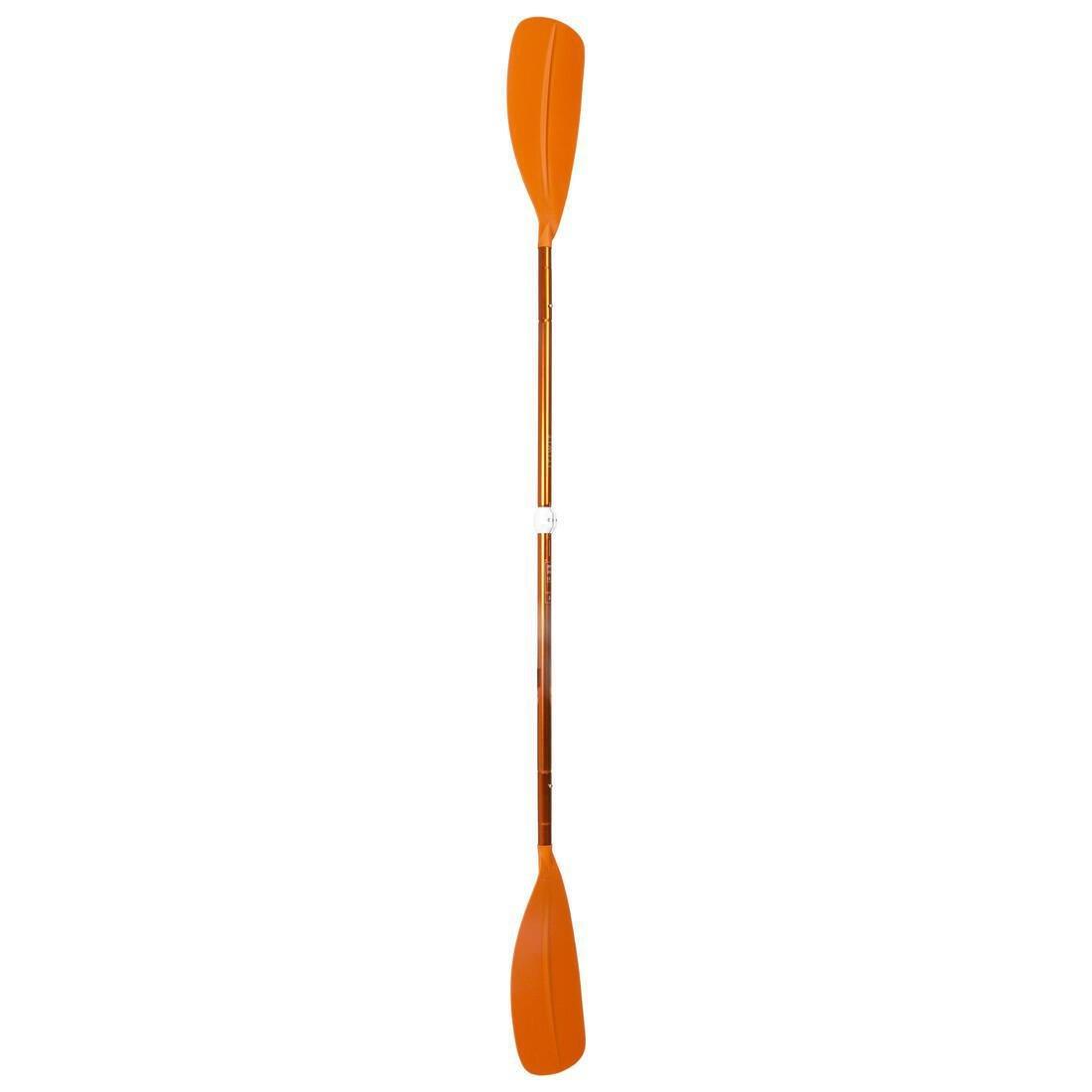 ITIWIT - Kayak/Packraft Paddle Symmetrical Adjustable 4-Part, Orange