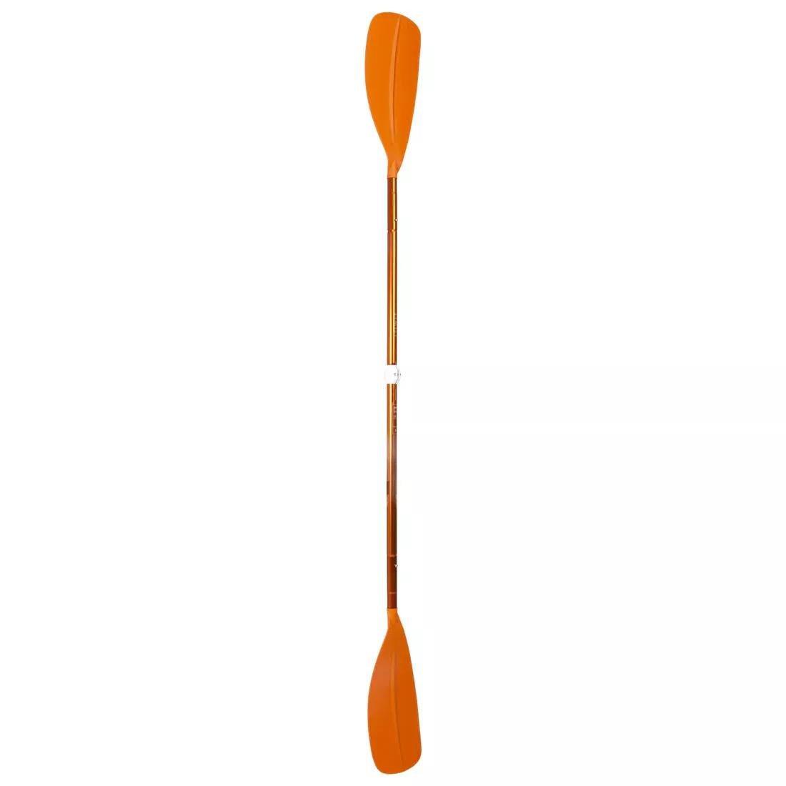 ITIWIT - Kayak/Packraft Paddle Symmetrical Adjustable 4-Part, Orange