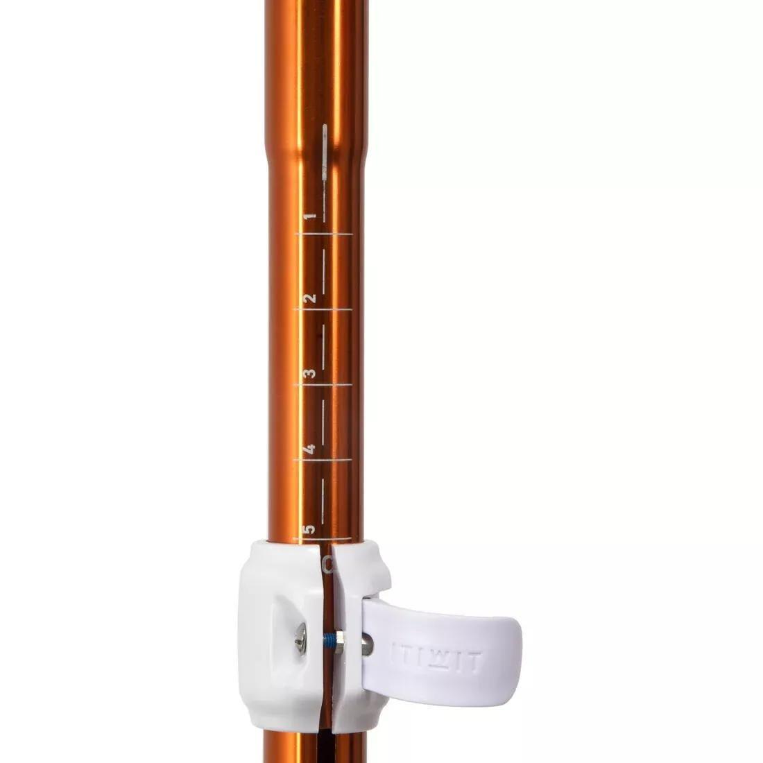 Kayak/Packraft Paddle Symmetrical Adjustable 4-Part, Orange, No Color, large image number 9