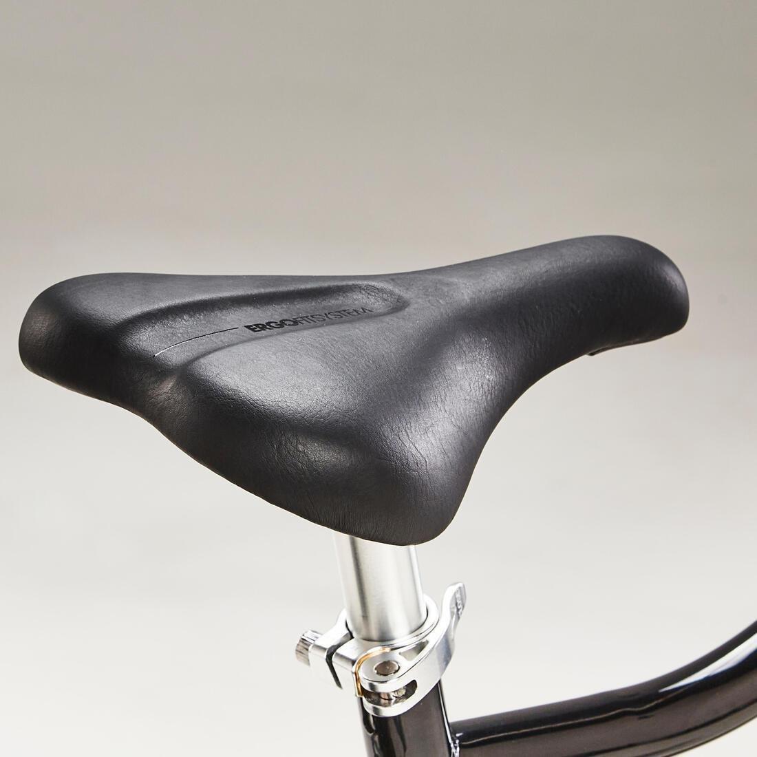 Kids Unisex 24 Inch Hybrid Bike - Riverside 500 9-12 Years, Black, No Color, large image number 10