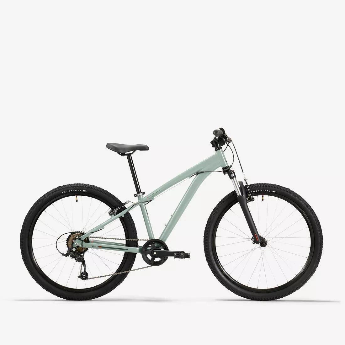 Kids 26" 9-12 Years Mountain Bike - ST 500, Green, No Color, medium