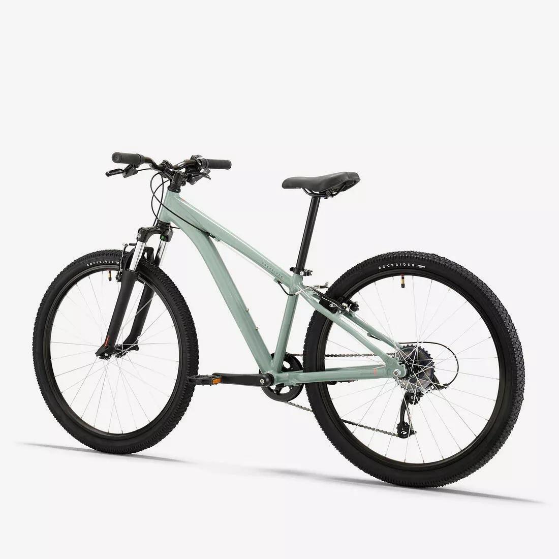 Kids 26" 9-12 Years Mountain Bike - ST 500, Green, No Color, large image number 5
