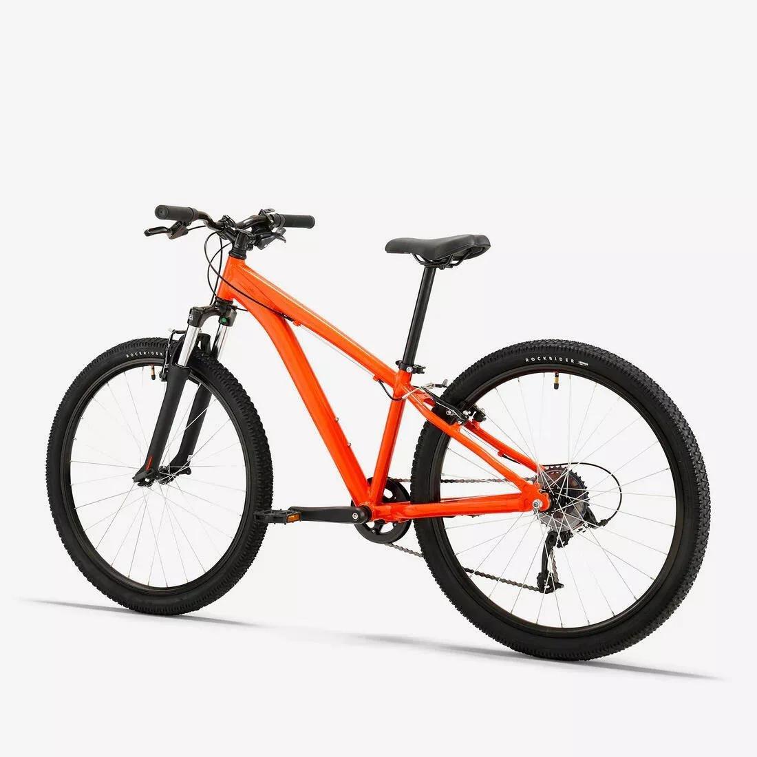 Kids 26" 9-12 Years Mountain Bike - ST 500, Green, No Color, large image number 6