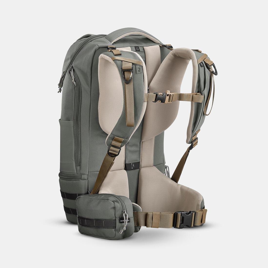 Insulated Comfort Hiking Backpack 25 L - Arpenaz 900, Khaki, No Color, large image number 1