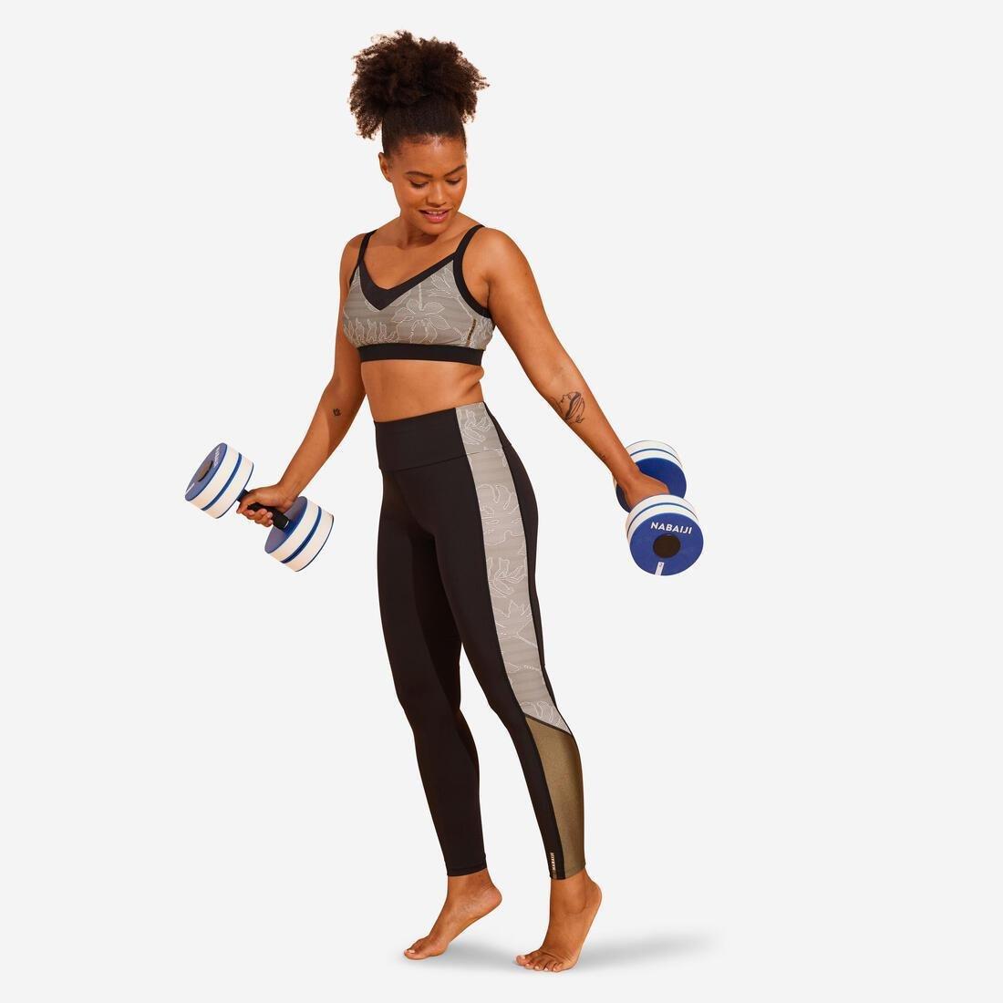 Women Swimsuit Legging Bottoms Aquagym-Aquabike, Black, No Color, large image number 0