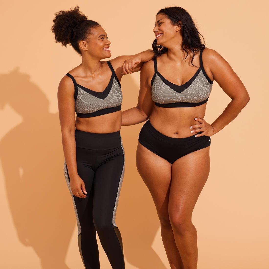 Women Swimsuit Legging Bottoms Aquagym-Aquabike, Black, No Color, large image number 3