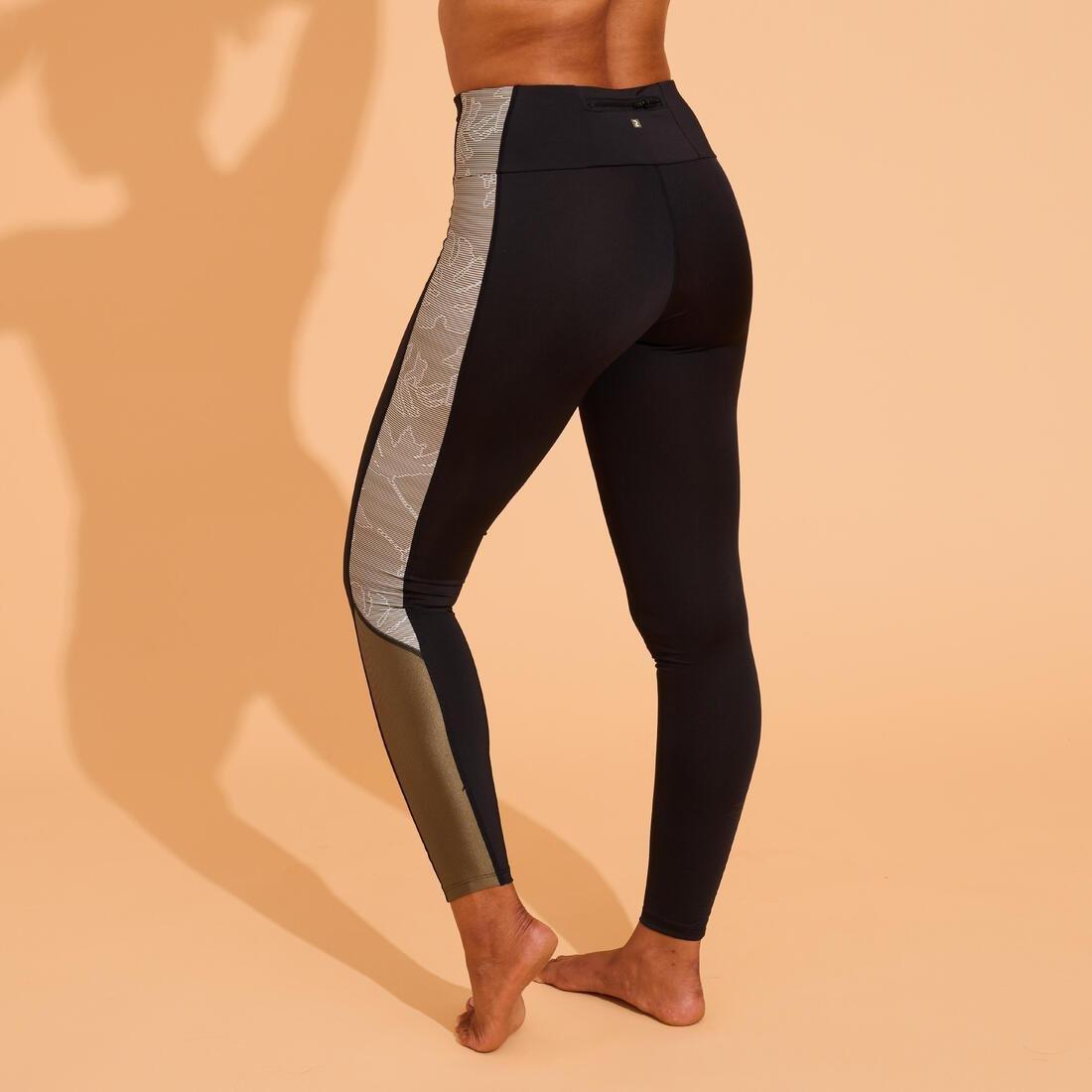 Women Swimsuit Legging Bottoms Aquagym-Aquabike, Black, , large image number 4