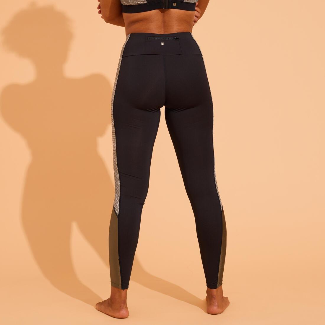 Women Swimsuit Legging Bottoms Aquagym-Aquabike, Black, , large image number 7