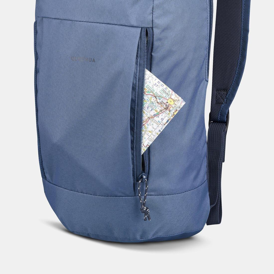 Unisex Hiking 10L Backpack - Arpenaz NH100, Black, No Color, large image number 13