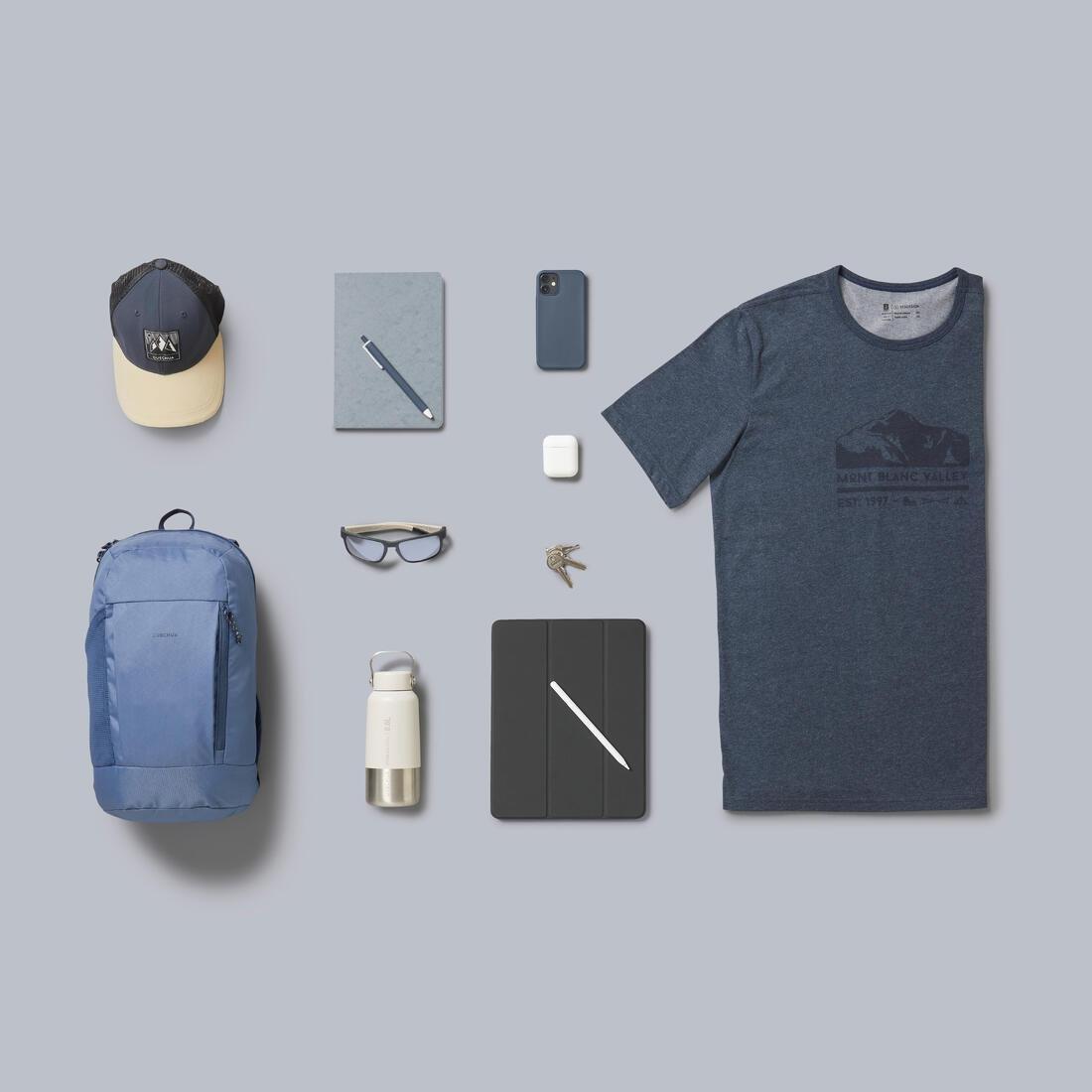 Hiking 10L Backpack - Arpenaz Nh100, blue, No Color, medium