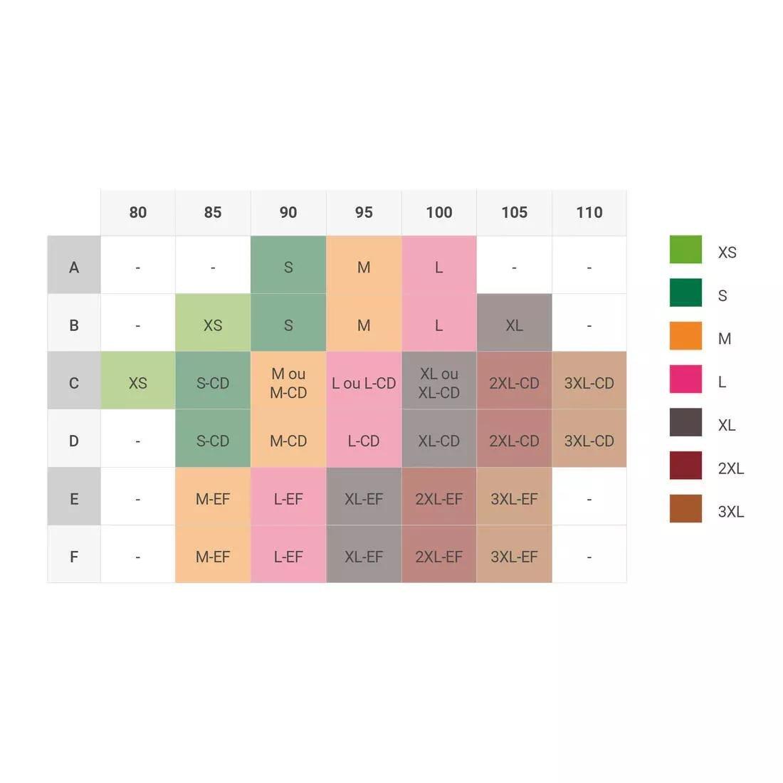 SAGE GREEN Women's High Support Adjustable Sports Bra with Cups, 5401_000, medium